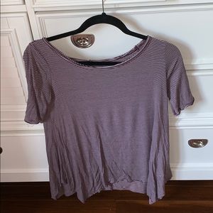 Purple American Eagle shirt